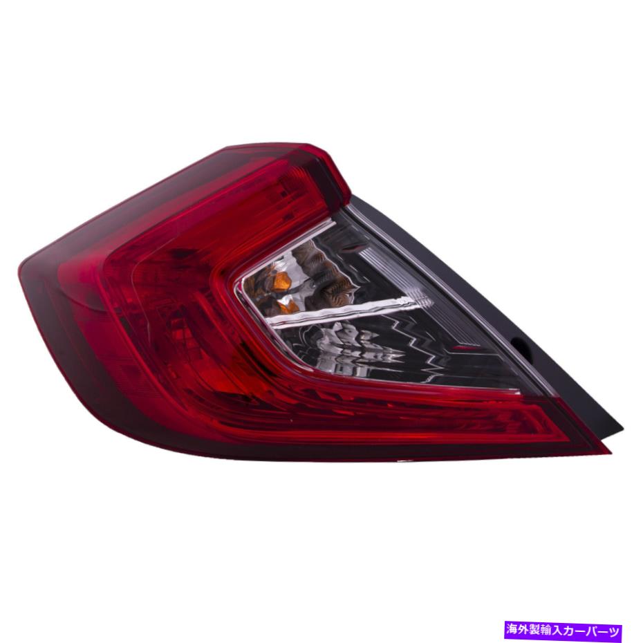 USテールライト 2016-2017ホンダシビックセダンのためのボディマウントテールライト左の運転手 Body Mo..