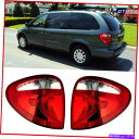 USテールライト クライスラータウンカントリードッジグランドキャラバンのための2ピーチテールライトランプ04-07 2Pcs Tail Light Lamp f...