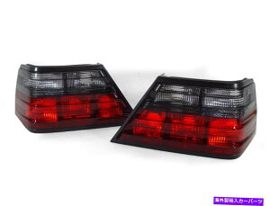 USテールライト 86-95メルセデスベンツW124 EクラスのためのDepo Euroスモークテールブレーキランプライトペア DEPO Euro Smoke Tail Brake Lamp Light Pair For 86-95 Mercedes Benz W124 E Class