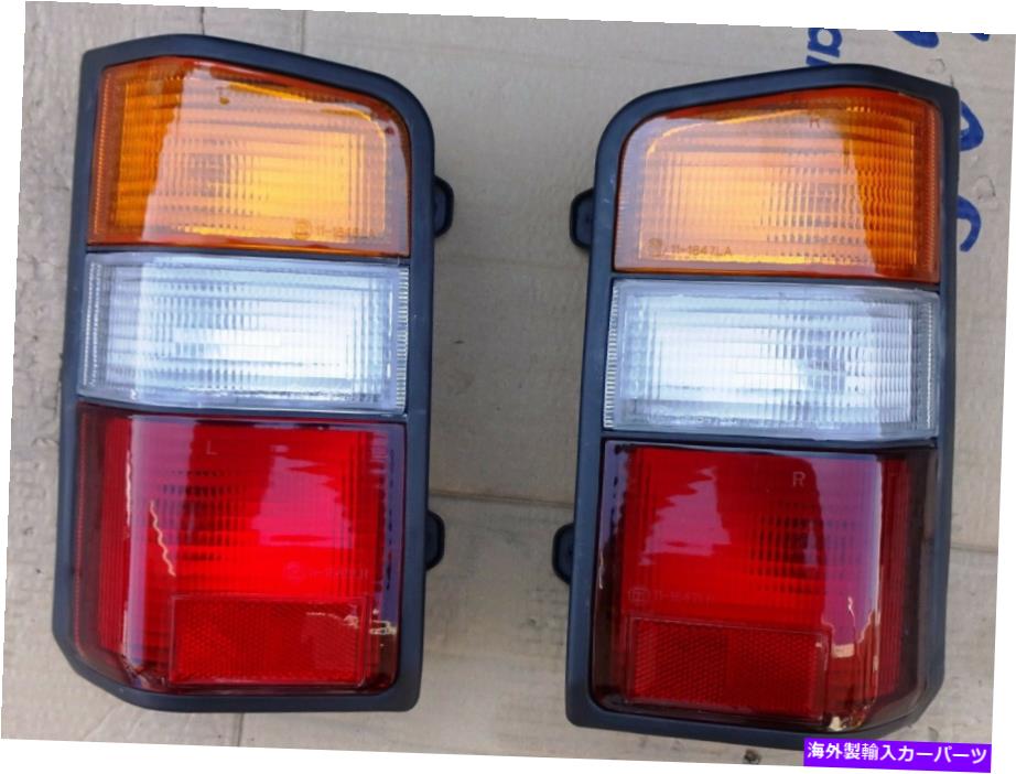 USテールライト 三菱L300デリカモデル1988 04ペアのテールライトが残っているアフターマーケット MITSUBISHI L300 DELICA MODEL 1988 04 PAIR TAIL LIGHTS LEFT RIGHT AFTERMARKET