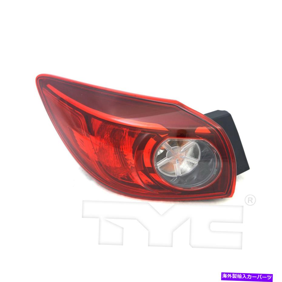USテールライト 14-18マツダ3ハッチバック左のドライバのためのハロゲンテールライト Halogen Tail Lig..