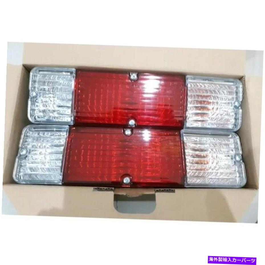 USテールライト 鈴木SJ410 SJ413サムライJimny SierraクリアレンズリアテールライトランプRLペア SUZUKI SJ410 SJ413 SAMURAI JIMNY SIERRA CLEAR LENS REAR TAIL LIGHT LAMP RL Pair