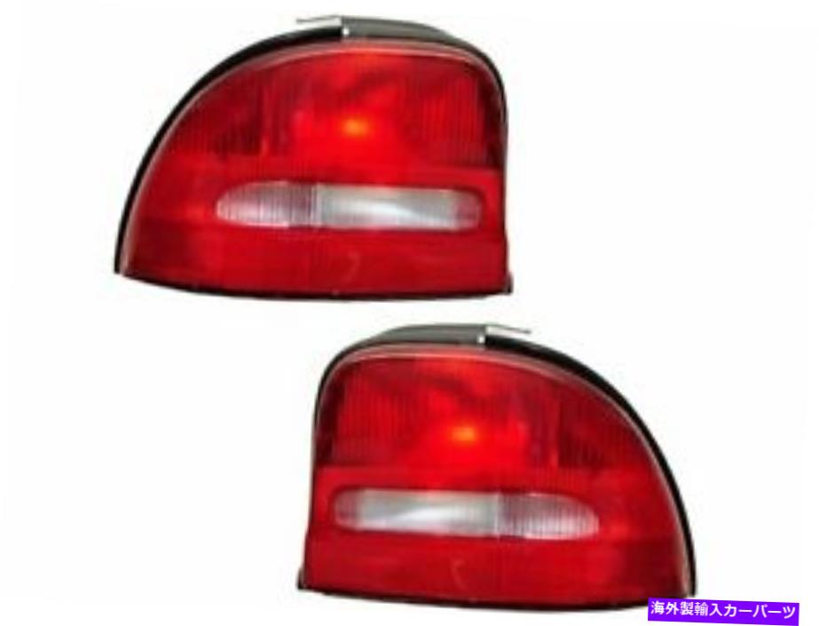 USơ饤 95-99ɥåץޥͥMC17H9ѥơ饤ȥ֥ꥻå Tail Light Assembly Set For 95-99 Dodge Plymouth Neon MC17H9