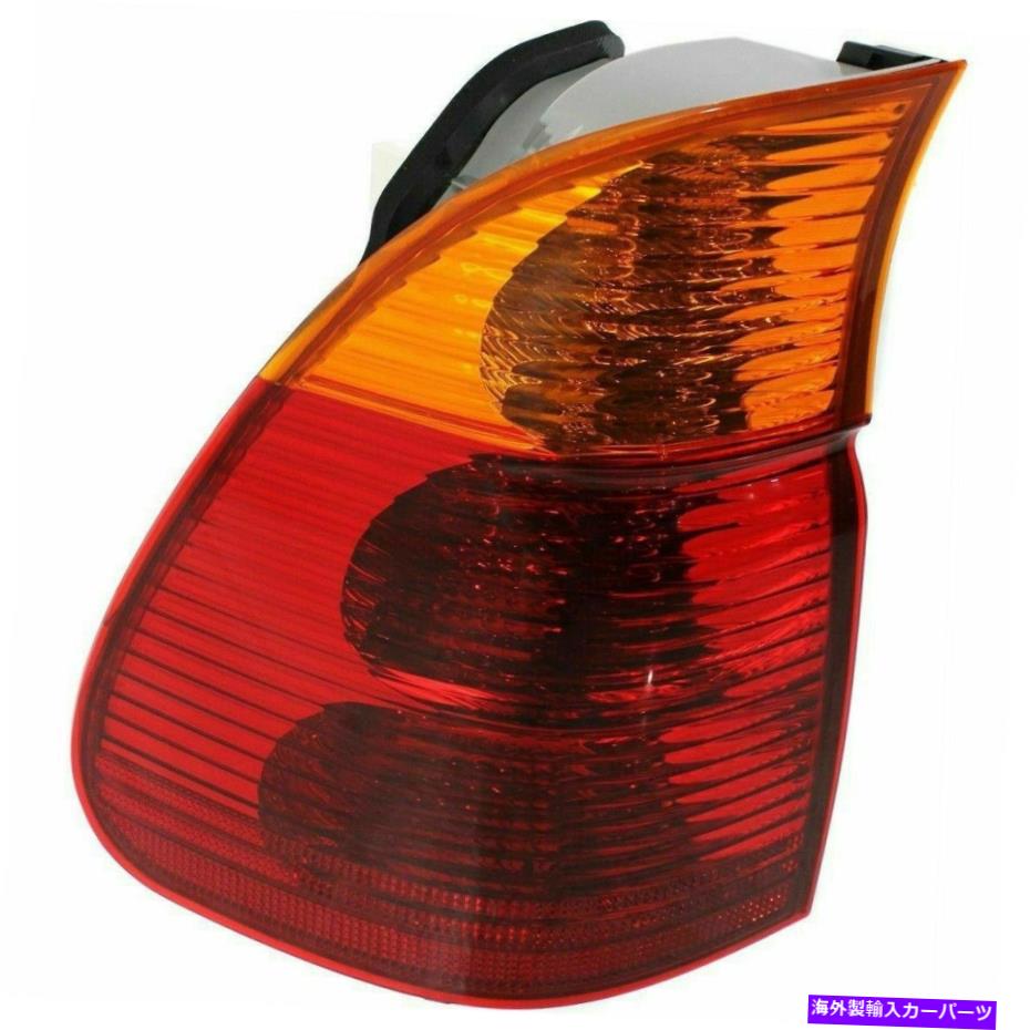 USơ饤 ɥ饤СLHơW /С󥤥󥸥եå2004 2006 BMW X5 Driver LH Left Tail lamp W/ Amber Turn Indicator Outer fits 2004 2006 BMW X5