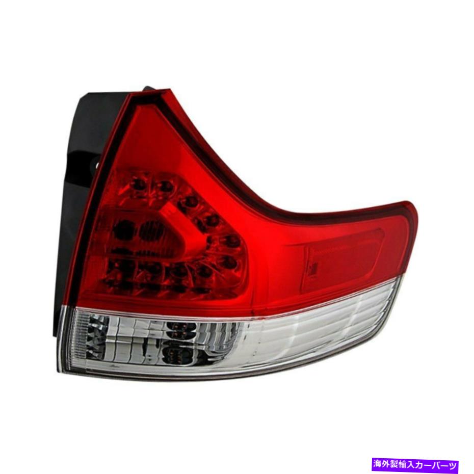 USơ饤 ALT-JH-TSIE11 - ޤϽ¦/åɥեȥ꡼ơ饤 ALT-JH-TSIE11--OR Passenger Side Outer Chrome/Red Factory Style Tail Light