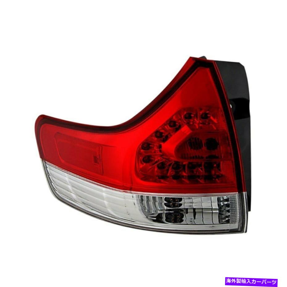 USơ饤 xtune Alt-JH-TSIe11 - OLɥ饤Хɳ/֥եȥ꡼Υơ饤 XTune ALT-JH-TSIE11--OL Driver Side Outer Chrome/Red Factory Style Tail Light