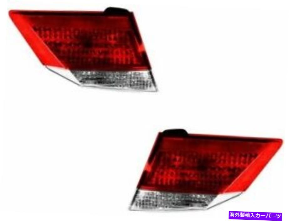 USテールライト DIYソリューションテールライトアセンブリセットフィットホンダアコード2013 4DR 51VSSX DIY Solutions Tail Light Assembly Set fits Honda Accord 2013 4dr 51VSSX