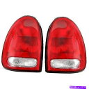 USテールライト 98-03 Durango&96-00 Grand Caravan LH RHのペアテールライト Pair Tail Light for 98...
