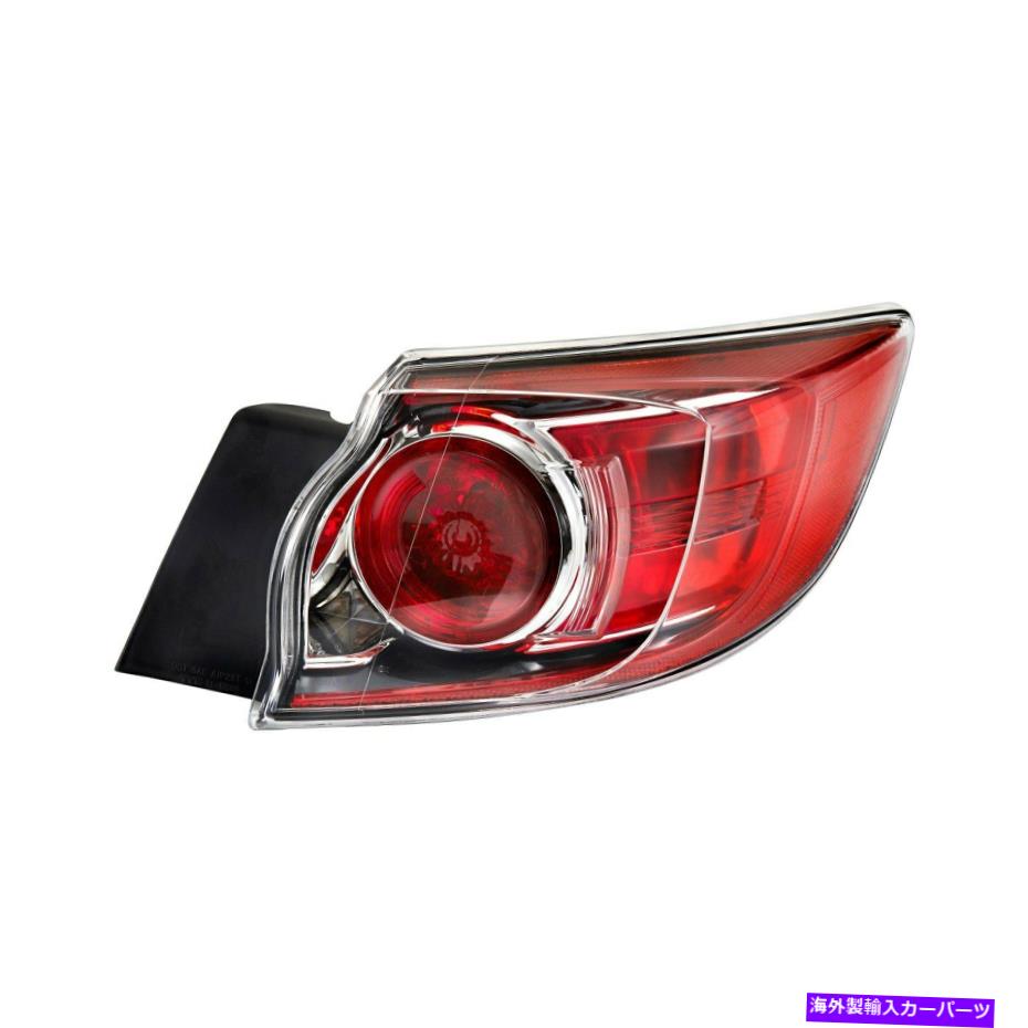 USテールライト マツダ3 10-13 TYC 11-11969-00助手席側外部交換テールライト For Mazda 3 10-13 TYC 11-11969-00 Passenger Side Outer Replacement Tail Light