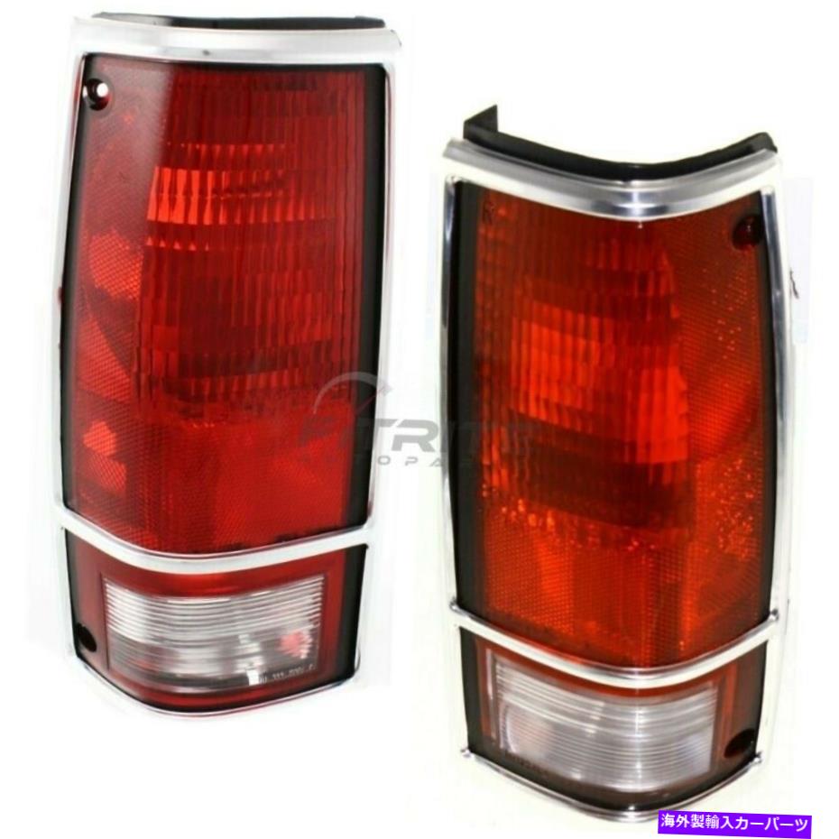 USテールライト 2つのテールランプレンズとハウジングの新しいセットシボレーS10 1982-1993 NEW SET OF TWO TAIL LAMP LENS AND HOUSING FITS CHEVROLET S10 1982-1993