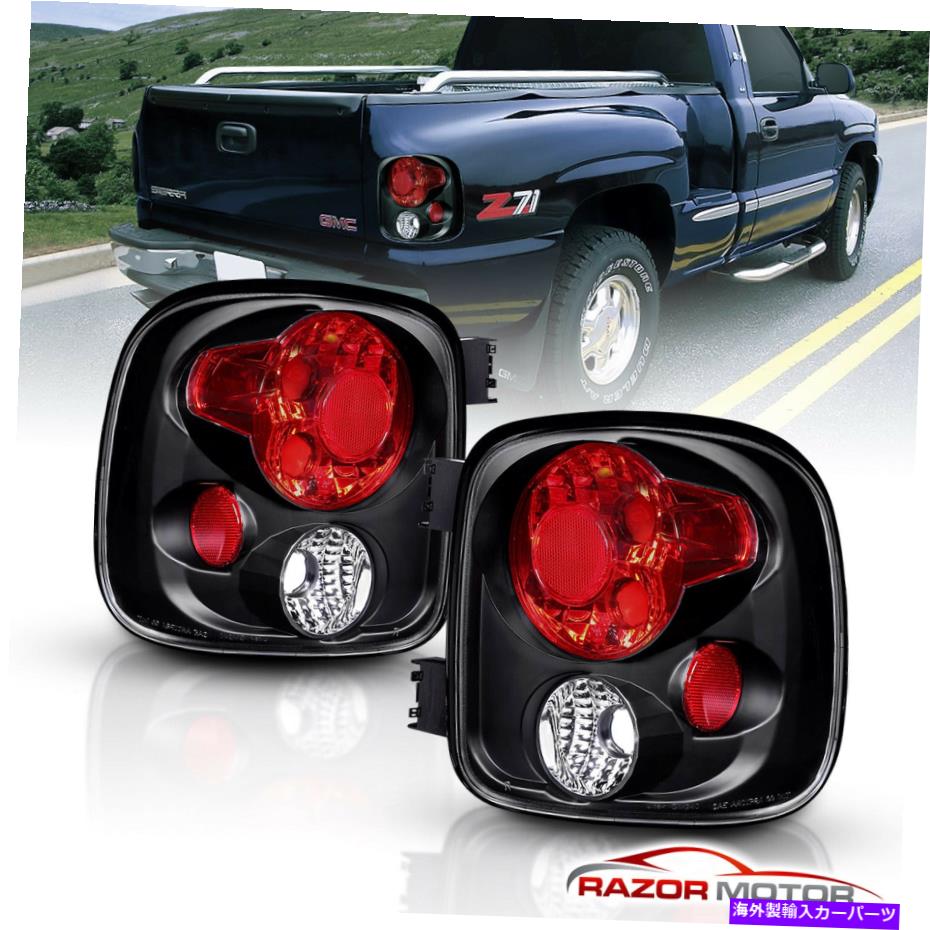 USテールライト 1999 - 2004年のシボレーSilverado / GMC Sierra 1500 2500 3500 Stepside Taillight 1999-2004 For Chevy Silverado/GMC Sierra 1500 2500 3500 Stepside Tail Lights