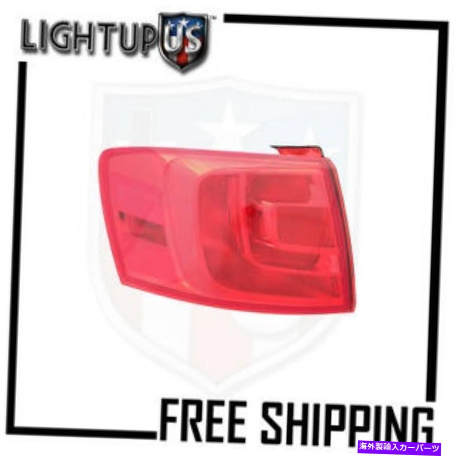 USテールライト フィット11-14フォルクスワーガンジェットテールライト/ランプドライバ側（左のみ） Fits 11-14 VOLKSWAGAN JETTA TAIL LIGHT/LAMP Driver Side (Left Only)
