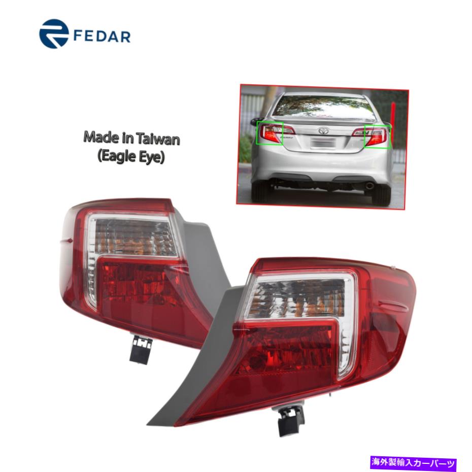 USテールライト Fedar Taill Light Fit 2012-2014 Camry Pay. Fedar Tail Light Fit 2012-2014 Camry Pair
