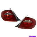 USテールライト FITS 2004-2005ドッジネオンテールライトアセンブリペアドライバーと助手席側 Fits 2004-2005 DODGE NEON Tail Light Assembly Pair Driver and Passenger Side(2)