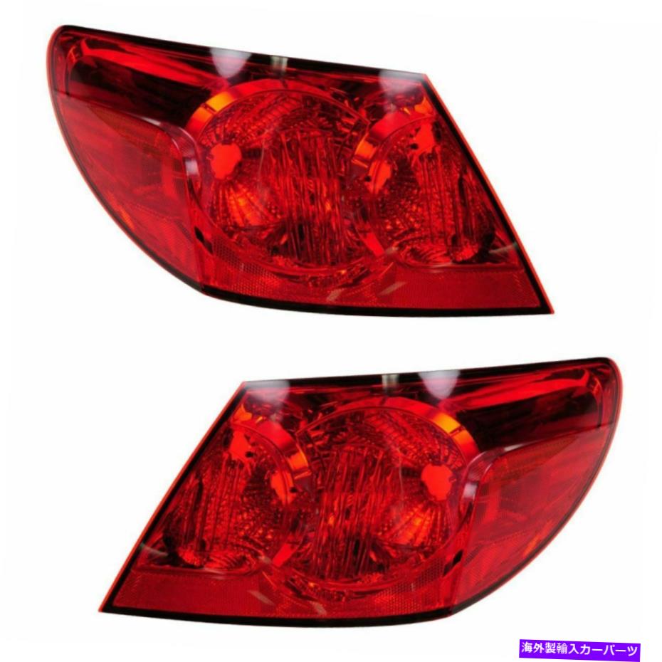 USテールライト Chrysler Sebring 09 10のためのTaillightテールランプペア Taillight Tail Lamp PAIR for Chrysler Sebring 09 10