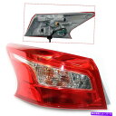 USテールライト Nissan Sentra 2016 2017 2017 2017 2017年左ドライバーテールライトブレーキランプLH For Nissan Sentra 2016 2017 2018 Left Driver Tail Light Brake Lamp LH