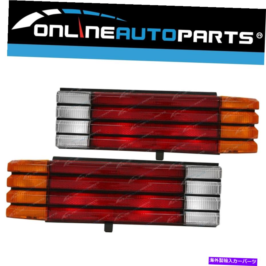 USテールライト フォードファルコンフェアモントXE 1982~1984 4DRセダンのためのアンバーテールライトペアLH + RH Amber Tail Lights PAIR LH+RH for Ford Falcon Fairmont XE 1982~1984 4Dr Sedan NEW