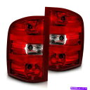 USテールライト CG Taillights Chevy Silverado 07-13 T.L赤/クリアセット CG TailLights Chevy Silverado 07-13 T.L Red/Clear Set