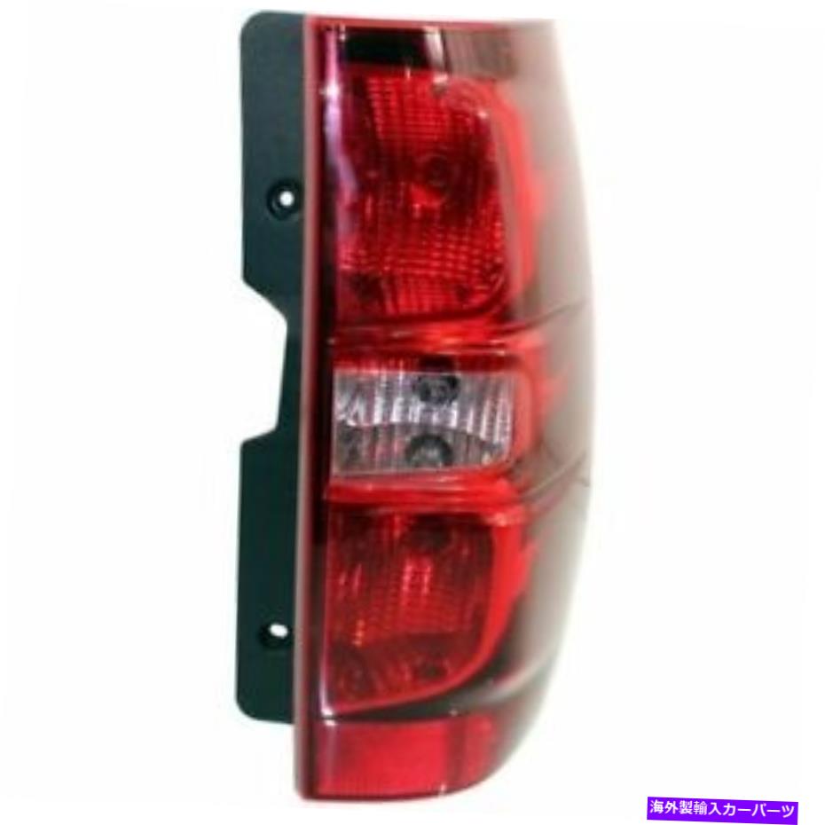 USơ饤 ٳ1500 07-14ιҥɥơ饤ȡꥢ For Suburban 1500 07-14, CAPA Passenger Side Tail Light, Clear and Red Lens