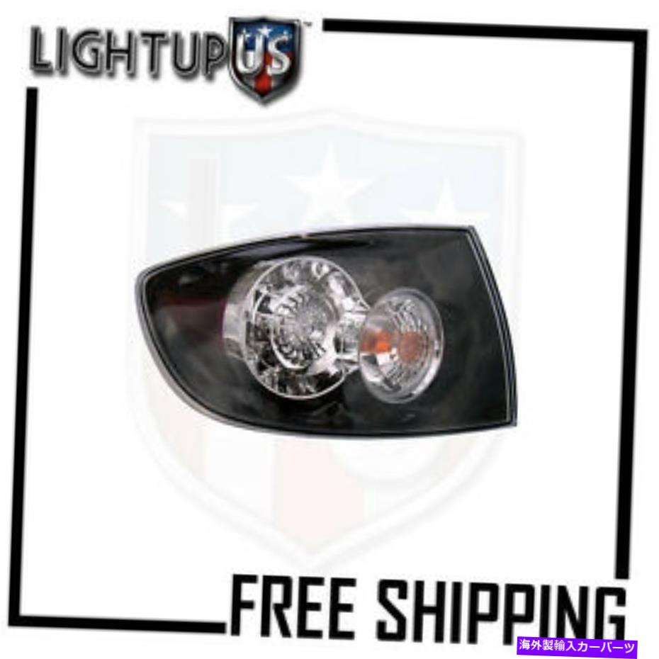 USテールライト フィット07-09マツダ3セダン4Dテールライト/ランプドライバ側（左のみ） Fits 07-09 MAZDA 3 SEDAN 4D TAIL LIGHT/LAMP Driver Side (Left Only)