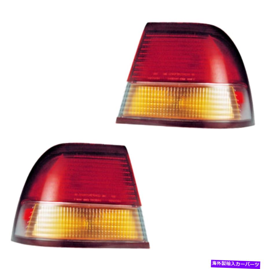 USテールライト 97-99マキシマ左＆右テールランプ/ライトクォーターマウント - セット Fits 97-99 Maxima Left & Right Tail Lamp / Light Quarter Mounted - Set