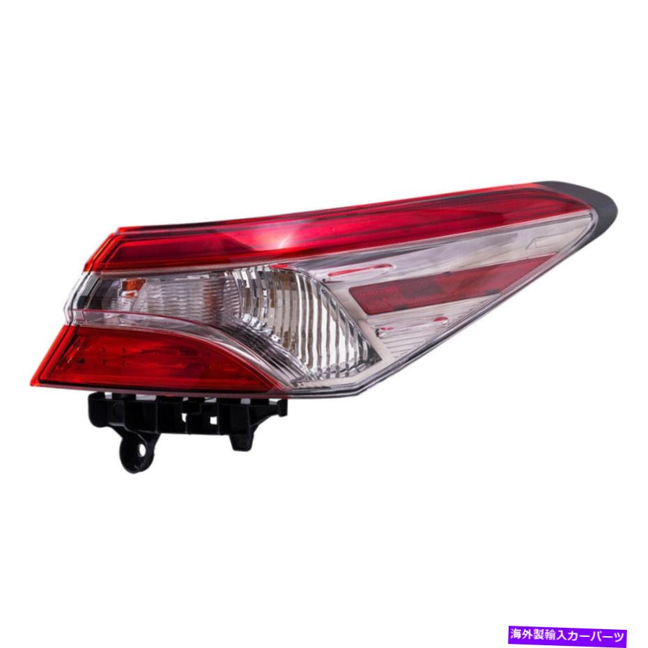 USテールライト 18-19トヨタカムリーSE用の乗客テールライトクォーターパネルマウントスモークレンズ P..