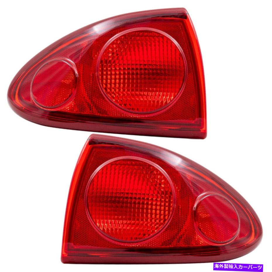 USテールライト テールライトセットフィット2003-2005シボレーキャバリエペア4分のマウントテイランプ Tail Lights Set fits 2003-2005 Chevrolet Cavalier Pair Quarter Mounted Taillamps
