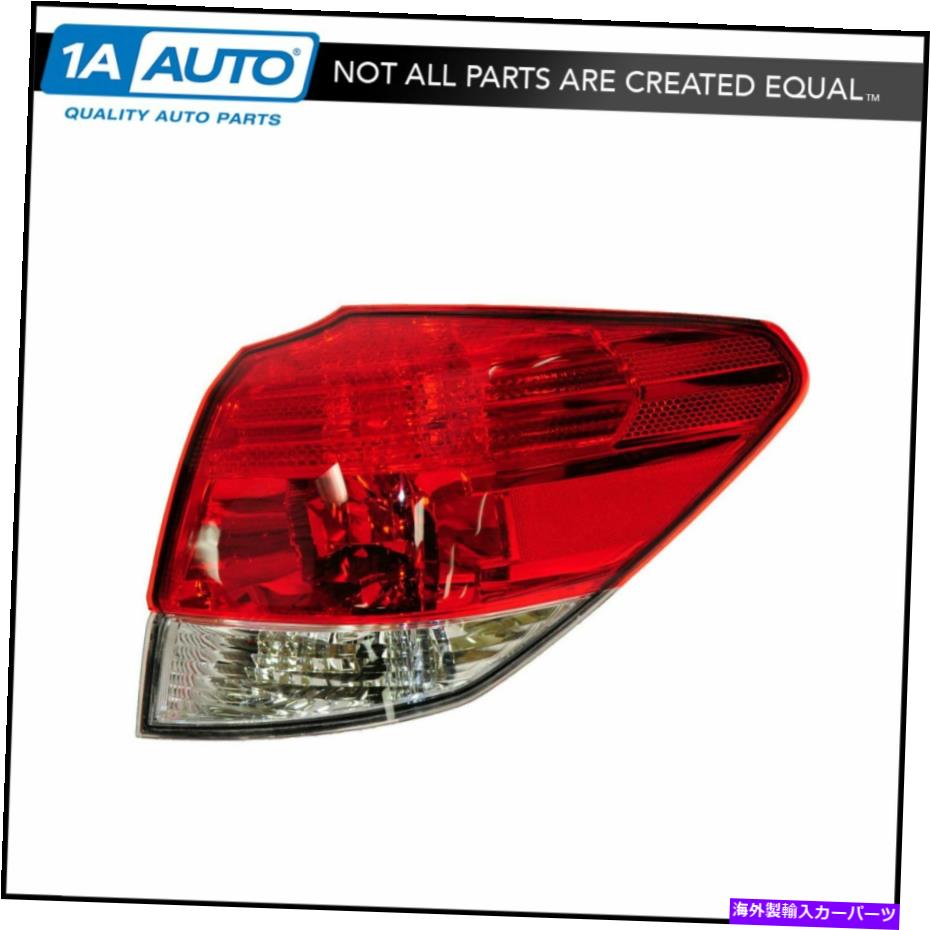 USテールライト Taillight Taillampアウター助手席側RH右10-13 Subaru Outback Taillight Taillamp Outer Passenger Side Right RH Right for 10-13 Subaru Outback