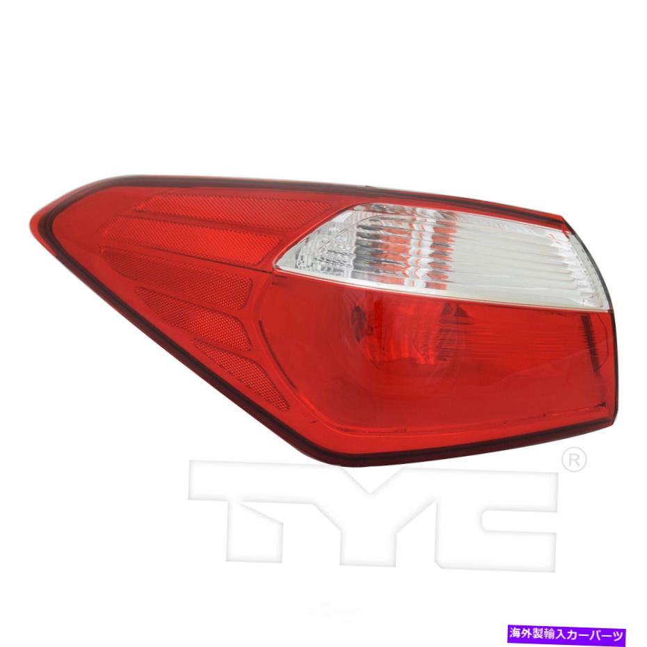 USテールライト テールライトアセンブリ - CAPA認証TYC 11-6604-00-9フィット14-16キアフォルテ Tail Light Assembly-Capa Certified TYC 11-6604-00-9 fits 14-16 Kia Forte