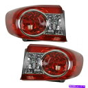 USテールライト Taillights Taillamps 11-13 Corolla Japan建設モデルのための左右ペアセット Taillights Taillamps Left & Right Pair Set for 11-13 Corolla Japan Built Models