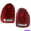 USテールライト Dodge Caravan / Grand Caravan Tail Light 1996-2000 RH&LHペア/セットCH2800125...