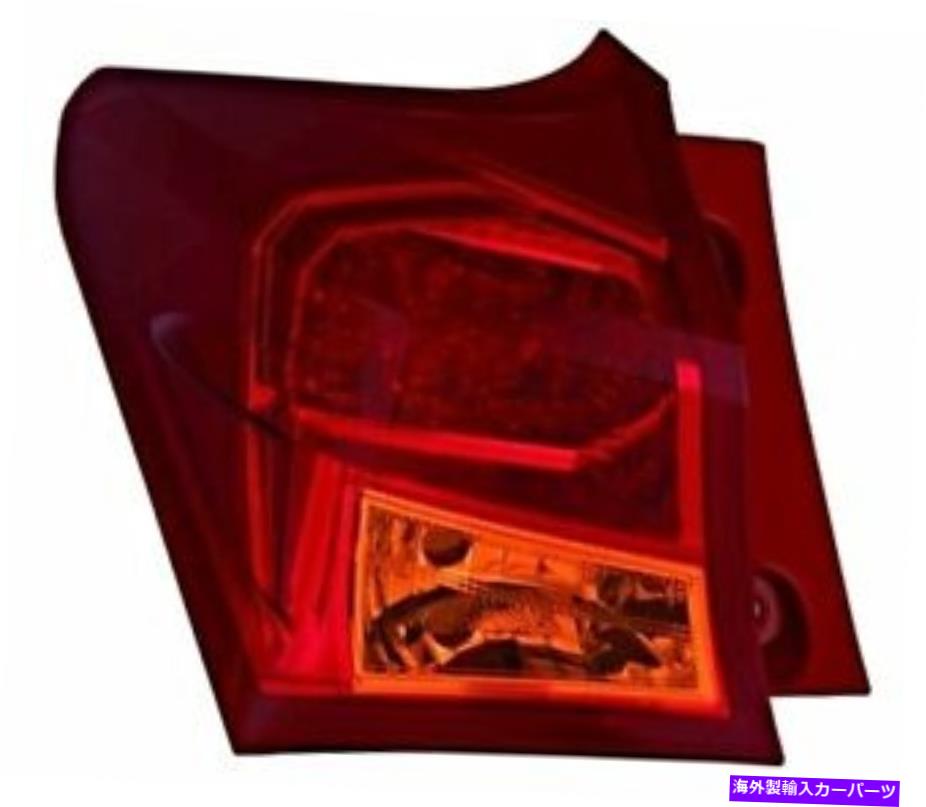 USテールライト デポーLEDの外側の左赤尾ライトリアランプがフィットトヨタオーリス2012- DEPO LED Outer LEFT Red Tail Light Rear Lamp Fits TOYOTA Auris 2012-