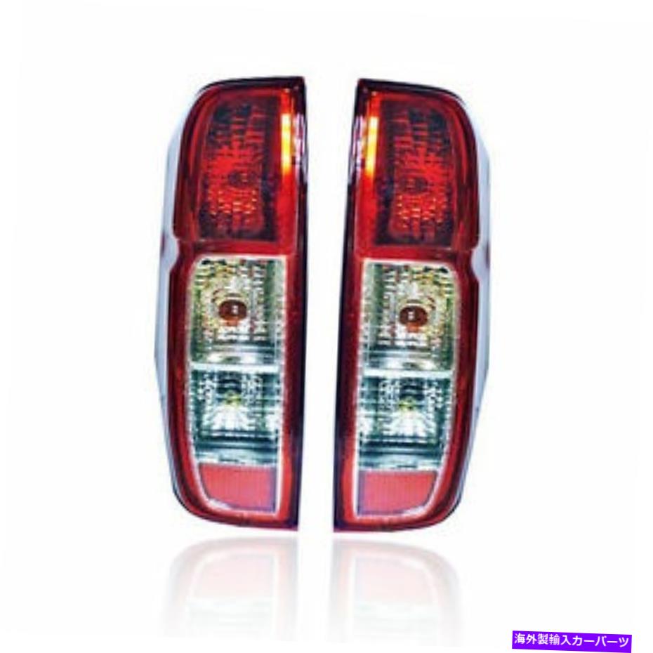 USテールライト 日産フロンティアナバラD40 05-13イギリスのLHピックアップのためのペアリアテールライトランプ PAIR REAR TAIL LIGHT LAMP FOR NISSAN FRONTIER NAVARA D40 05-13 UK LH RH PICKUP