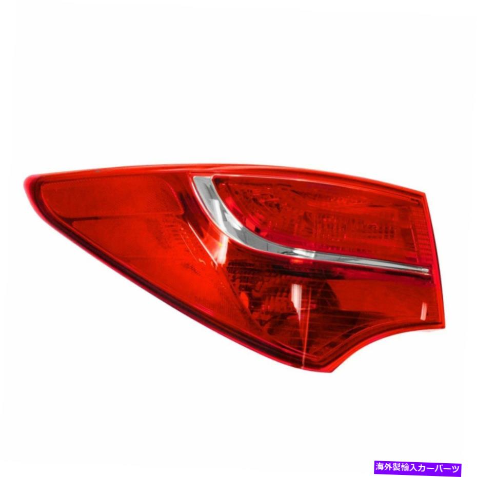 USテールライト Taillight TaillampアウターブレーキライトドライバサイドLH 13 Hyundai Santa Fe Taillight Taillamp Outer Brake Light Driver Side LH Left for 13 Hyundai Santa Fe