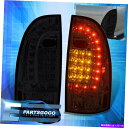 USテールライト 05-15トヨタタコマ交換LEDテールライトストップブレーキランプペアを吸う For 05-15 Toyota Tacoma Replacement LED Tail Lights Stop Brake Lamps Pair Smoked(2)