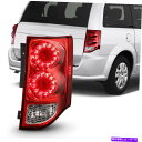 USテールライト 11~20ドッジグランドキャラバン赤LEDテール信号ライトW /ハーネス Right RH Side For 11-20 Dodge Gran...