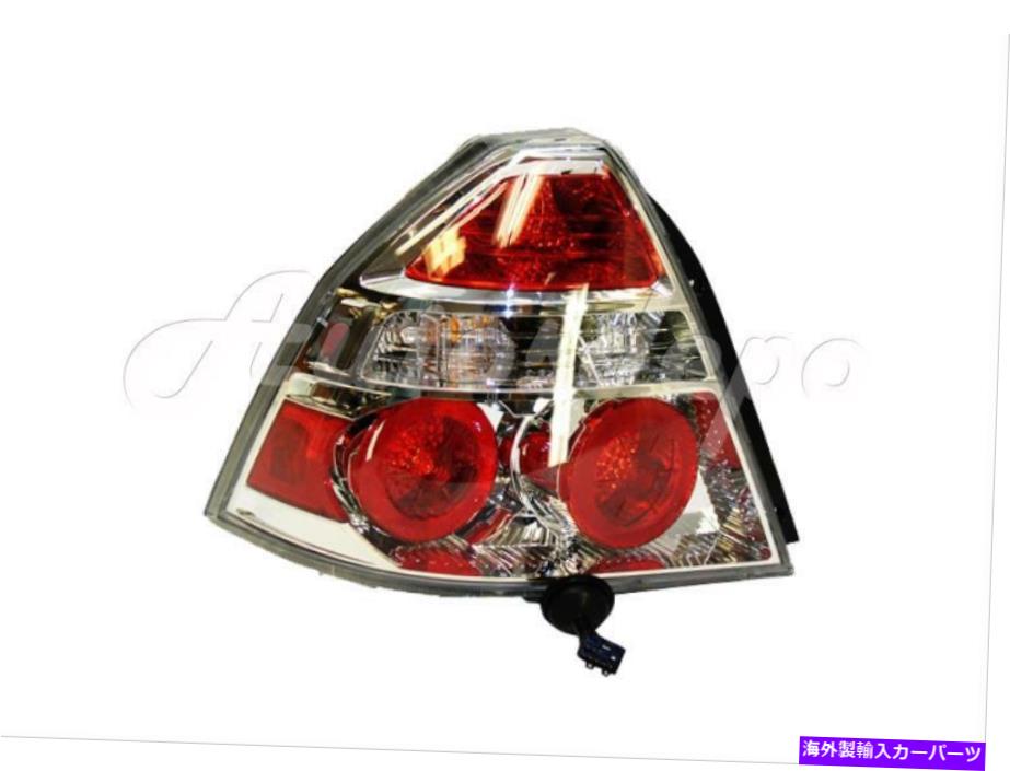 USテールライト 07-08のシボレーAveo Sedan TaillightテールランプW /電球LH FOR 07-08 CHEVY AVEO SEDAN TAILLIGHT TAIL LAMP W/BULB LH
