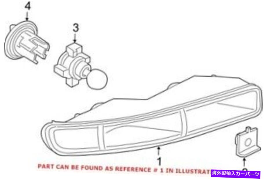 USテールライト Mini 63217352160のための本物のOEM正しいテールライト Genuine OEM Right Lower Tail Light for Mini 63217352160