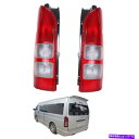 USテールライト FIT 2005 トヨタハイエース通勤者バン通勤バスLWB SLWBテールランプライトペア FIT 2005 Toyota Hiace Commuter Van Commuter Bus Lwb Slwb Tail Lamp Light Pair