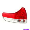USテールライト 11-13 Sienna Taillight Taillampリアブレーキ外光ランプ左ドライバーLH For 11-13 Sienna Taillight Taillamp Rear Brake Outer Light Lamp Left Driver LH(2)