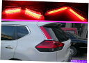 USテールライト 日産ローグ14-2021用LEDリアサイドピラーシグナルブレーキライトアクセサリー2x LED rear side pillar signal brake light Accessories 2x For Nissan Rogue 14-2021