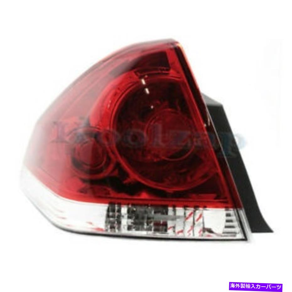 USテールライト TYC 06-13 Chevy Impala Taillight Taillampリアブレーキライト左ドライバーサイドLH TYC 06-13 Chevy Impala Taillight Taillamp Rear Brake Light Left Driver Side LH