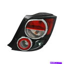 USテールライト シボレーソニック12-16 Sherman 602B-190QR旅客サイド交換テールライト用 For Chevy Sonic 12-16 Sherman 602B-190QR Passenger Side Replacement Tail Light(2)