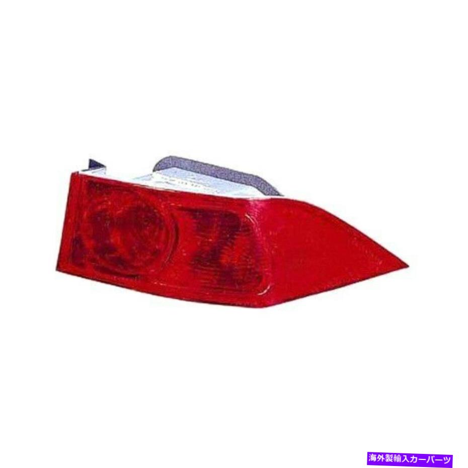 USテールライト Acura TSX 04-05客室側外部交換用テールライトレンズ＆ハウジング For Acura TSX 04-05..