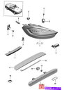 USテールライト 純正ポルシェボックススター981追加ブレーキライト98163118103 Genuine PORSCHE Boxster 981 Additional Brake Light 98163118103(2)