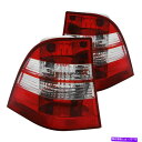 USテールライト Mercedes-Benz ML350 2003-2005 Anzo 221134 Chrome / Red Euroテールライト For Mercedes-Benz ML350 2003-2005 Anzo 221134 Chrome/Red Euro Tail Lights