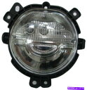 USテールライト Mini Cooper Countryman 2017-2019ドライバーの昼間のランニングライトW / O霧 - 左 MINI COOPER COUNTRYMAN 2017-2019 DRIVER DAYTIME RUNNING LIGHT W/O FOG - LEFT