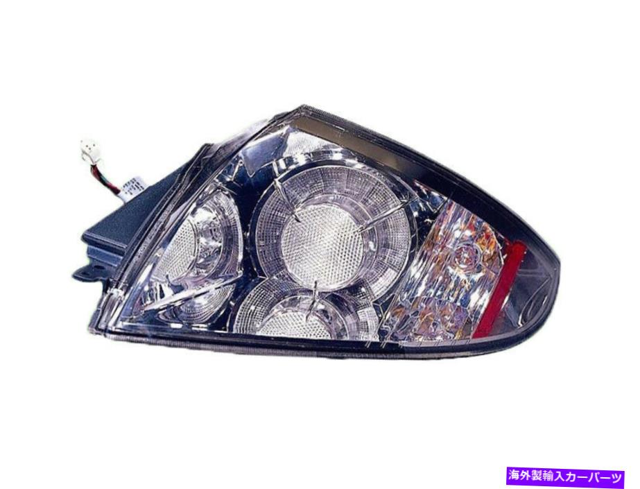 USテールライト 三菱エクリプス06 - 08バルブRH付きリアテールライト Mitsubishi Eclipse 06 - 08 Rear Tail Light With Bulb Rh
