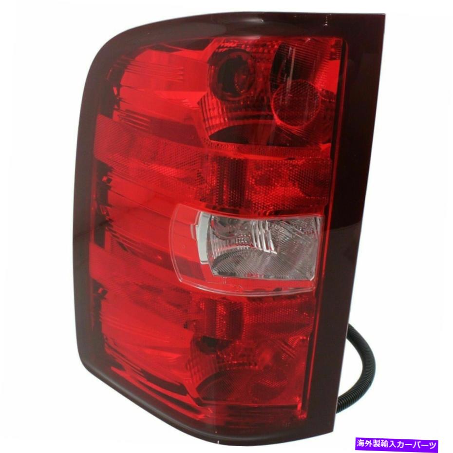USテールライト ドライバーサイドテールライトアセンブリ収容シボレーシルバードー1500 20840271 GM2800249 Driver Side Tail Light Assembly Fits Chevrolet Silverado 1500 20840271 GM2800249