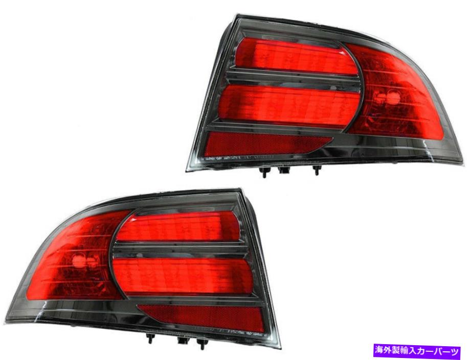 USテールライト Capa Taill Lights Lampsは2004年 - 2008年 - 2008 TLセダンタイプSドライバ旅客ペア CAPA Tail Lights Lamps Set for 2004 - 2008 TL Sedan Type-S Driver Passenger Pair